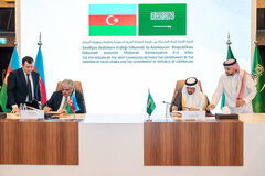 امضای قرارداد شراکت تجاری دوجانبه میان عربستان سعودی و جمهوری آذربایجان