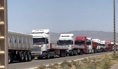 جابه‌جایی ۹۵ میلیون تُن کالا در جاده های کشور طی ۲ ماه